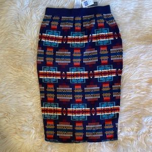 Pendleton pencil skirt